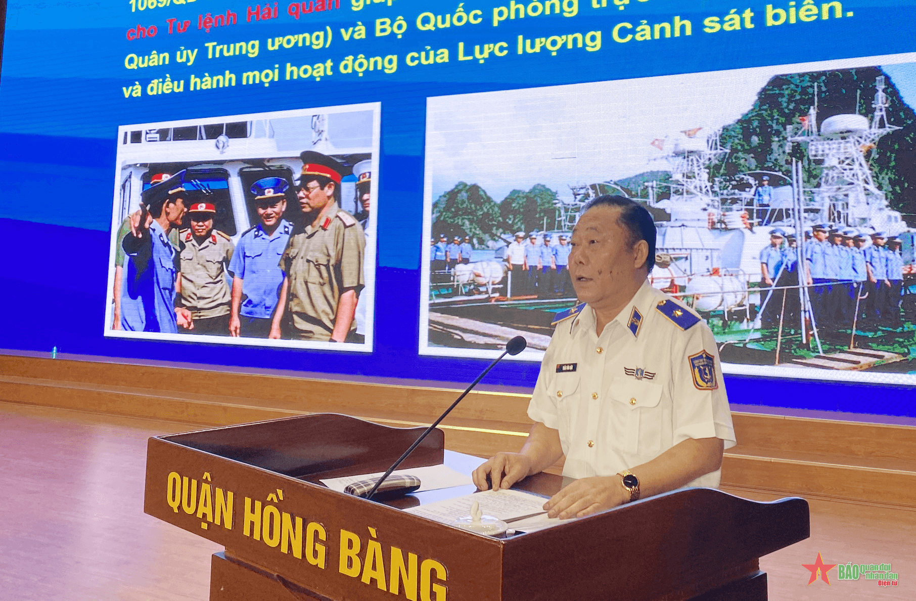 Lãnh đạo Vùng Cảnh sát biển 1 tuyên truyền biển, đảo tại thành phố Hải Phòng