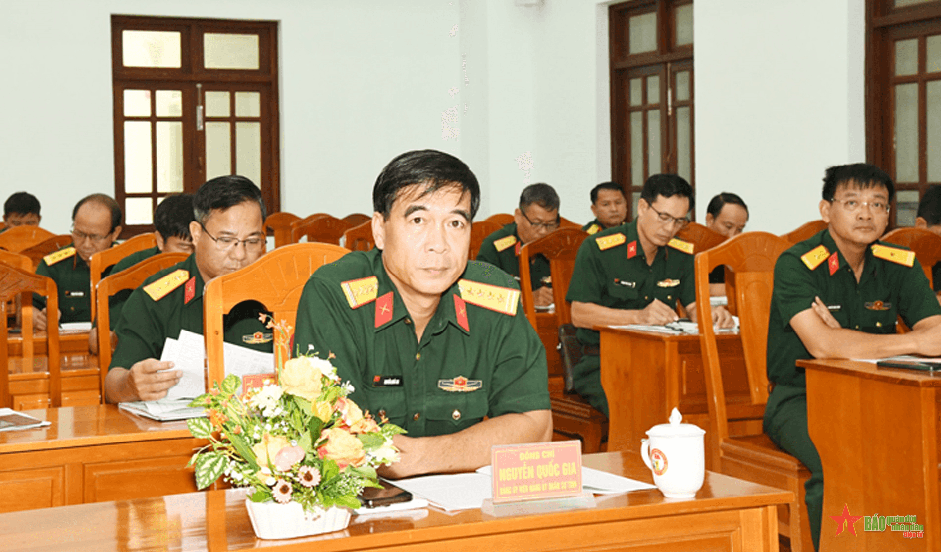 Đảng ủy Quân sự tỉnh Bình Thuận đẩy mạnh xây dựng cấp ủy, chi bộ trong sạch, vững mạnh