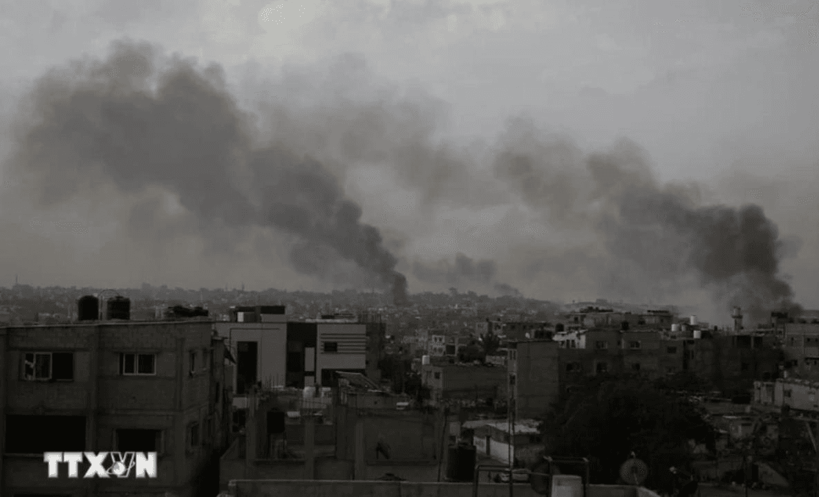 Quân đội Israel phá hủy hoàn toàn khu vực cửa khẩu biên giới Rafah