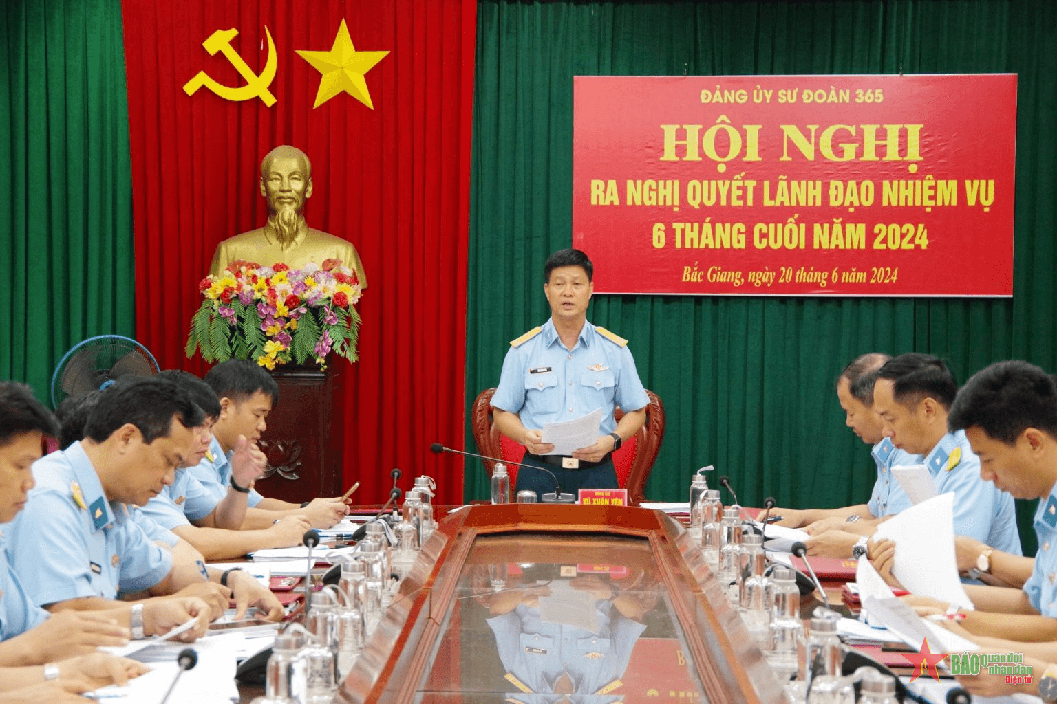 Đảng ủy Sư đoàn 365 ra nghị quyết lãnh đạo nhiệm vụ 6 tháng cuối năm
