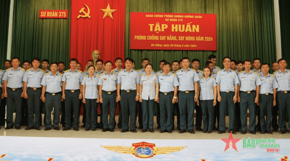 Sư đoàn 375 tập huấn công tác hậu cần, kỹ thuật năm 2024