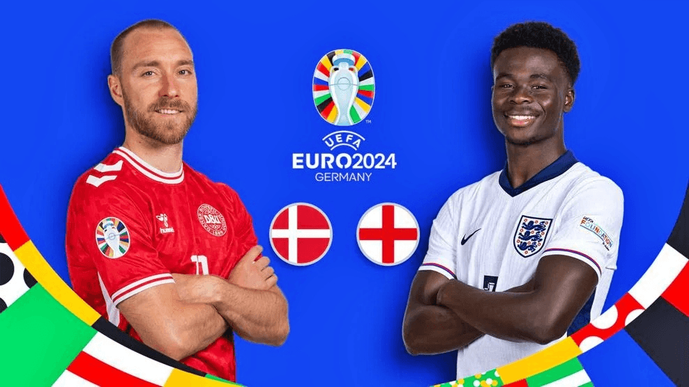 Link xem trực tiếp Anh và Đan Mạch (bảng C Euro 2024)
