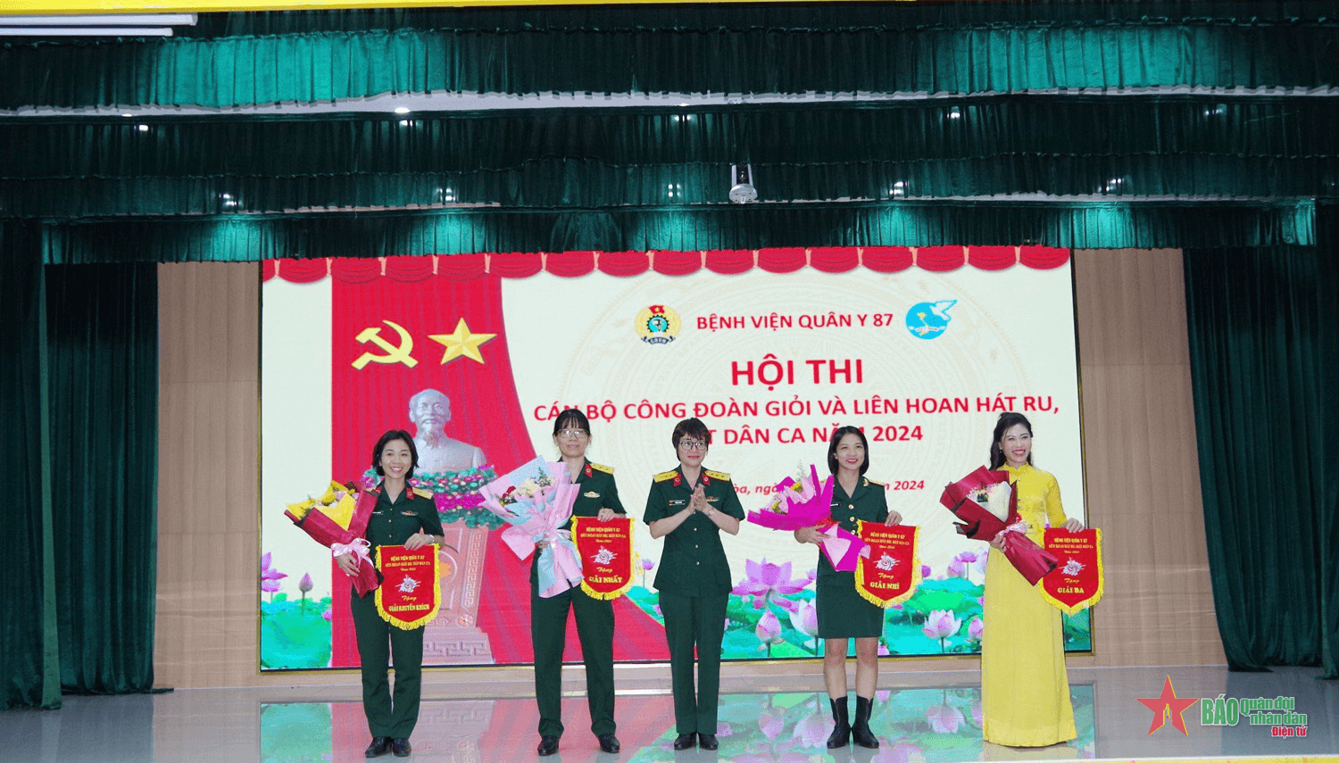Bệnh viện Quân y 87 tổ chức Hội thi cán bộ công đoàn giỏi
