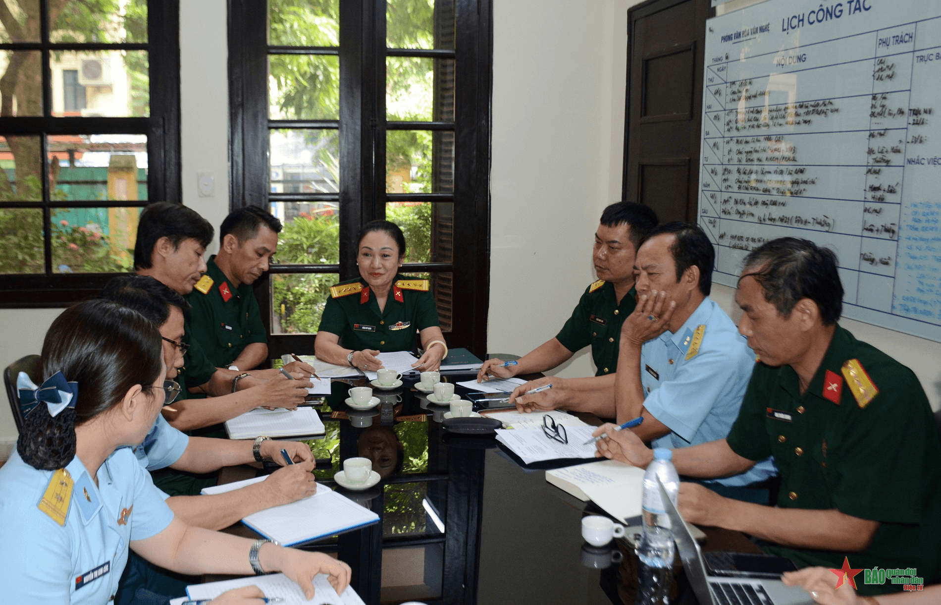 Chuẩn bị chu đáo trưng bày không gian văn hóa tại Triển lãm Quốc phòng quốc tế Việt Nam 2024