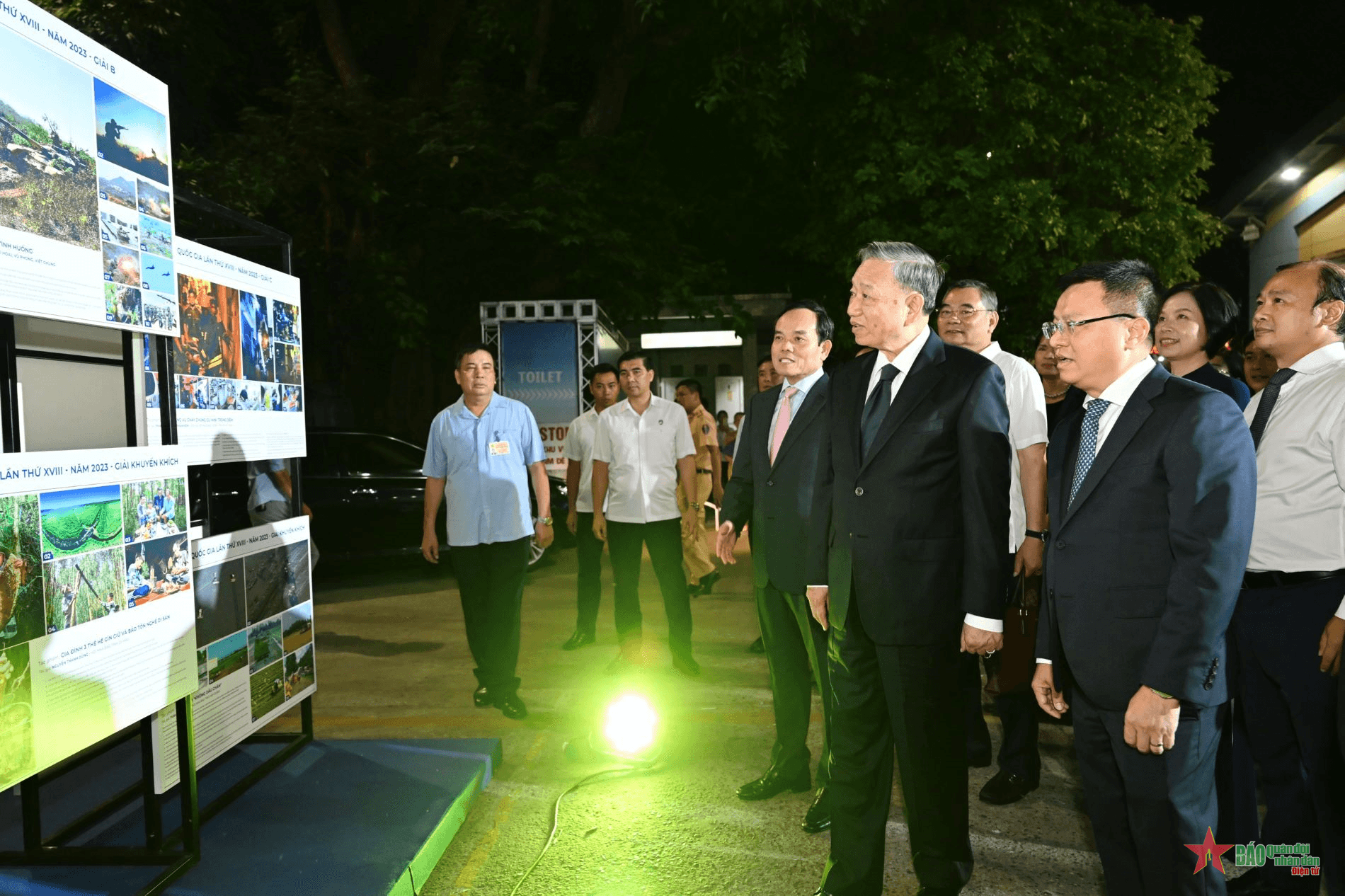 Lễ trao Giải Báo chí quốc gia lần thứ XVIII - năm 2023 mang chủ đề "Khát vọng và bản lĩnh Việt Nam"