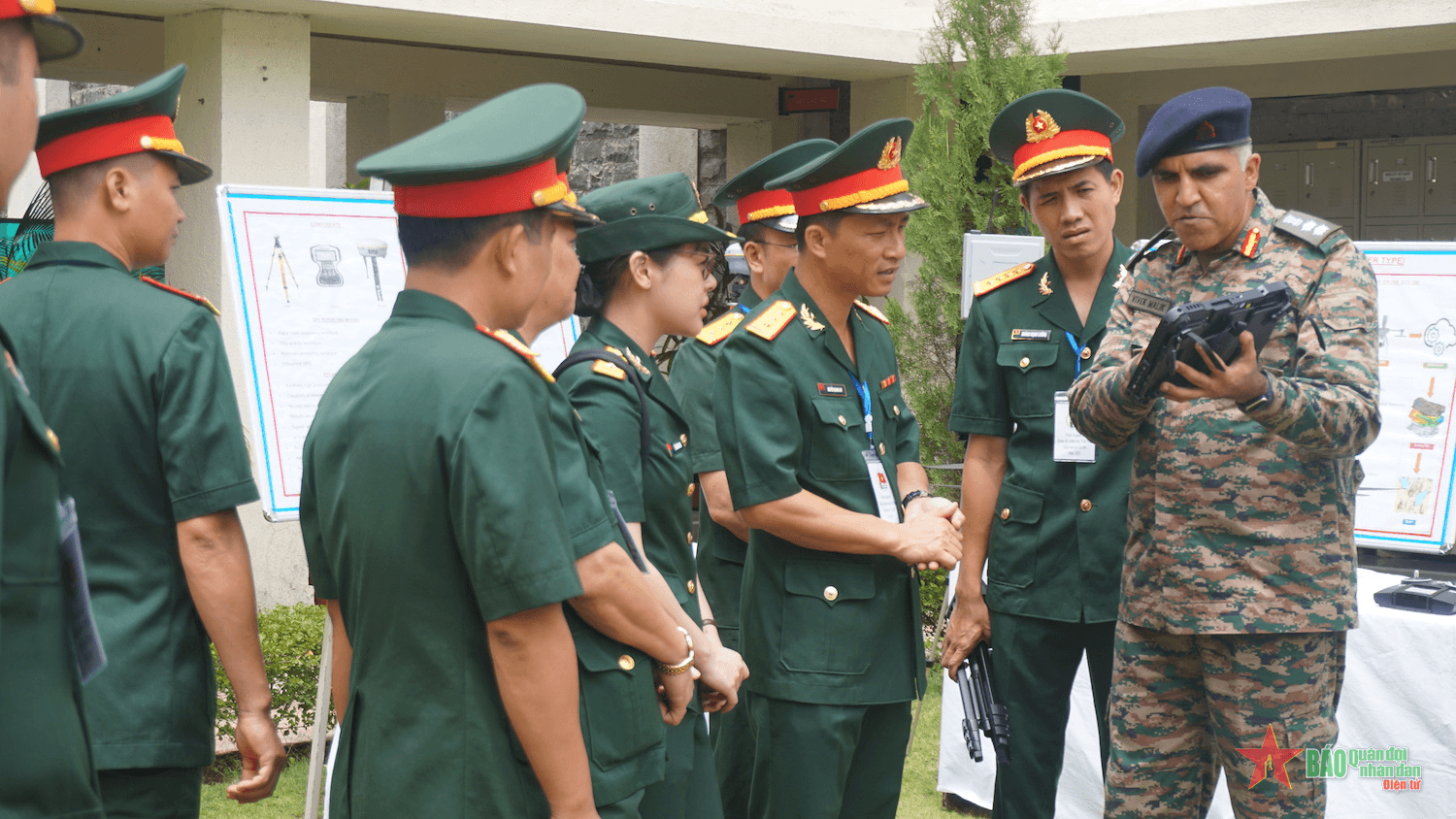 Bắt đầu Chương trình Giao lưu sĩ quan trẻ Việt Nam - Ấn Độ năm 2024