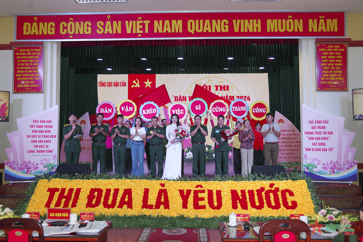 Cục Xăng dầu (Tổng cục Hậu cần): Thiết thực Hội thi “Dân vận khéo”