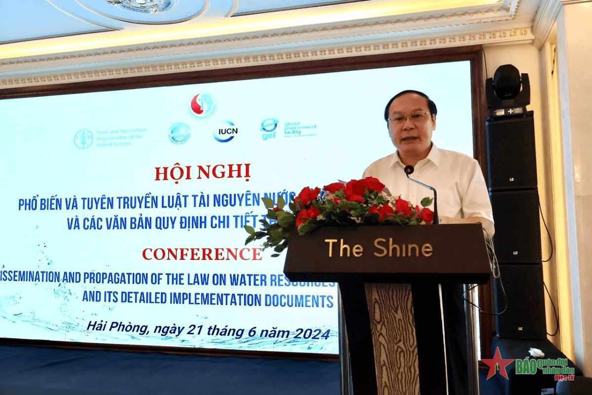 Bảo đảm an ninh nguồn nước là kim chỉ nam thực hiện Luật Tài nguyên nước