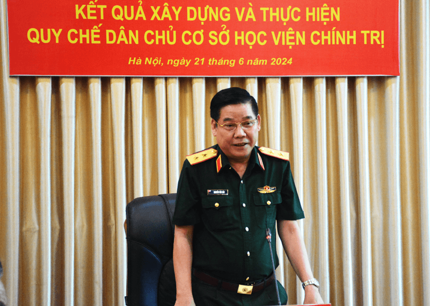 Học viện Chính trị bảo đảm tốt tiêu chuẩn, chế độ, chính sách cho các đối tượng