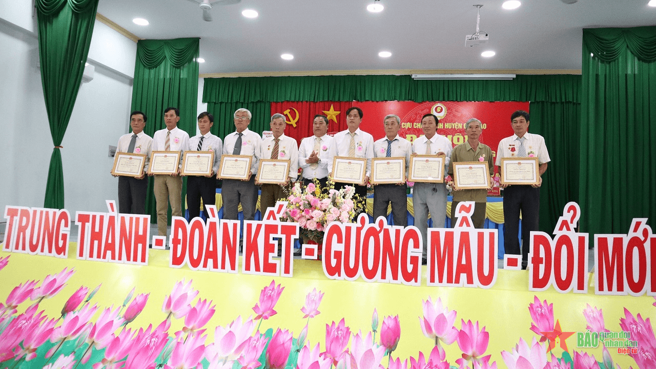 Tiền Giang: Đại hội thi đua “Cựu chiến binh gương mẫu” giai đoạn 2019-2024