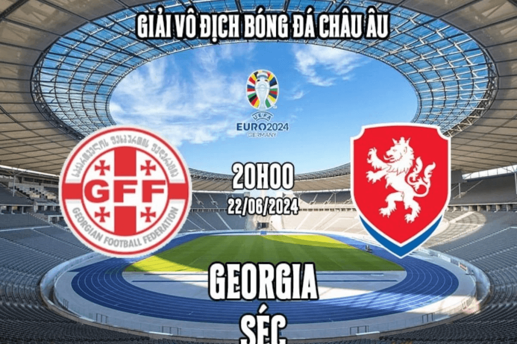 Link xem trực tiếp CH Séc và Gruzia (bảng F Euro 2024)