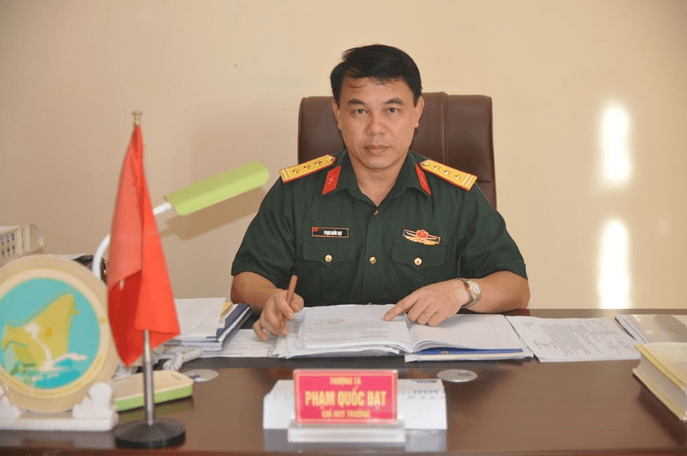 Gương sáng Chỉ huy trưởng Phạm Quốc Đạt
