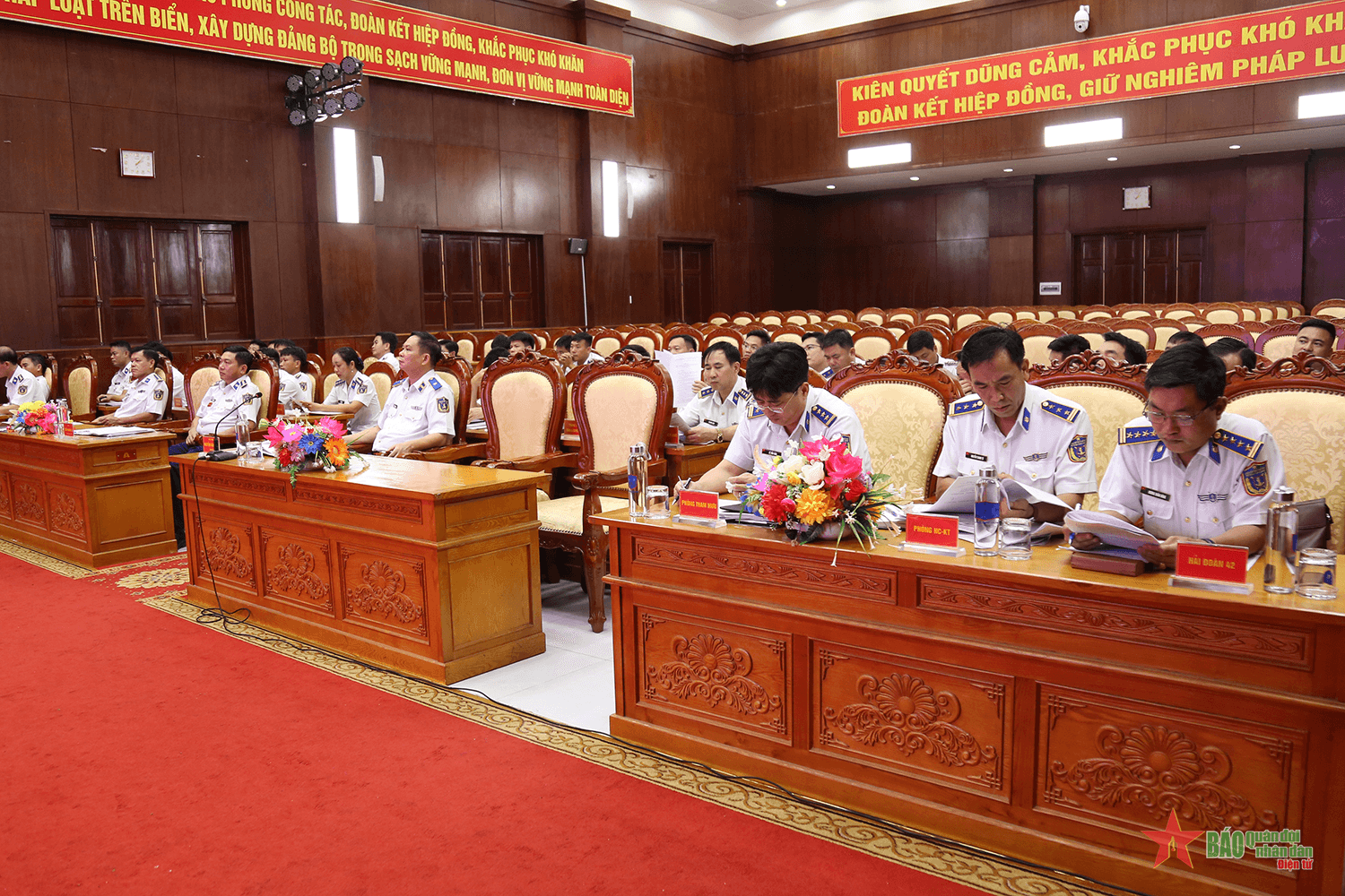 Bộ tư lệnh Vùng Cảnh sát biển 4: Nâng cao chất lượng hoạt động công tác Đảng, công tác chính trị