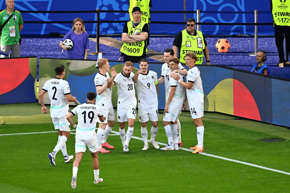 Kết quả Euro 2024: Vượt mặt Pháp và Hà Lan, đội tuyển Áo vào vòng 1/8 với ngôi nhất bảng D