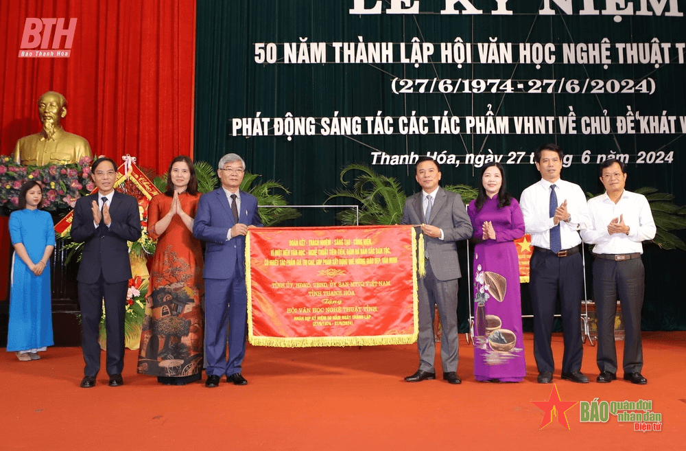 Thanh Hóa: Kỷ niệm 50 năm Ngày thành lập Hội Văn học Nghệ thuật