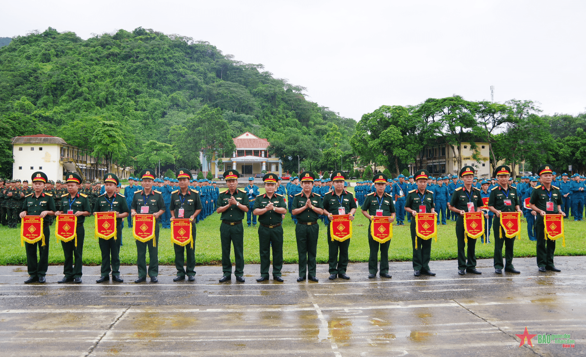 Bộ CHQS tỉnh Hà Giang khai mạc Hội thao bắn súng quân dụng và Hội thao thể dục thể thao quốc phòng năm 2024