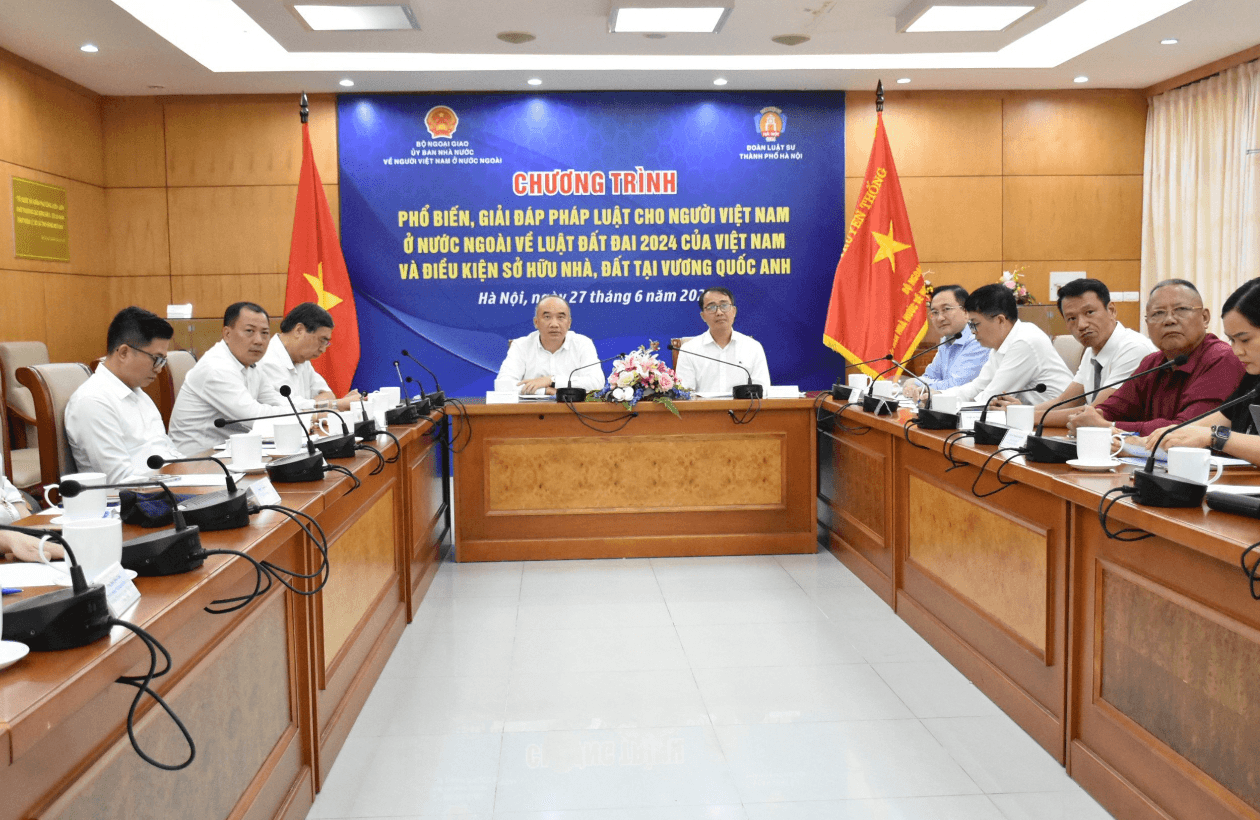 Phổ biến, giải đáp pháp luật cho người Việt Nam ở nước ngoài về Luật Đất đai 2024