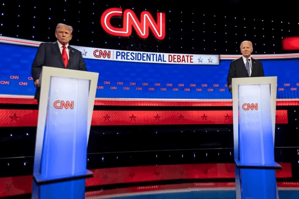 Bầu cử Tổng thống Mỹ 2024: Màn “so găng” đầu tiên giữa ông Joe Biden và ông Donald Trump