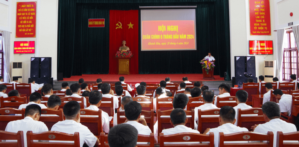Trung đoàn 196 Hải quân hoàn thành tốt nhiệm vụ 6 tháng đầu năm 2024