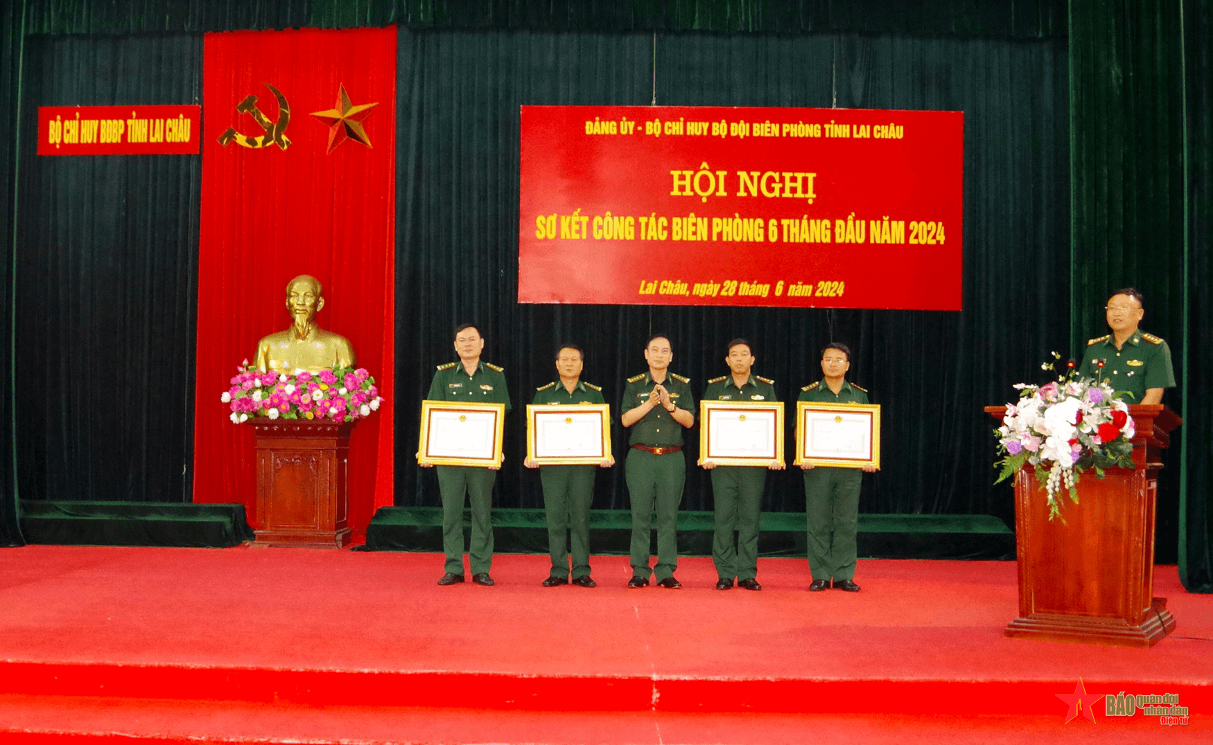 Bộ đội Biên phòng tỉnh Lai Châu sơ kết công tác biên phòng 6 tháng đầu năm 2024