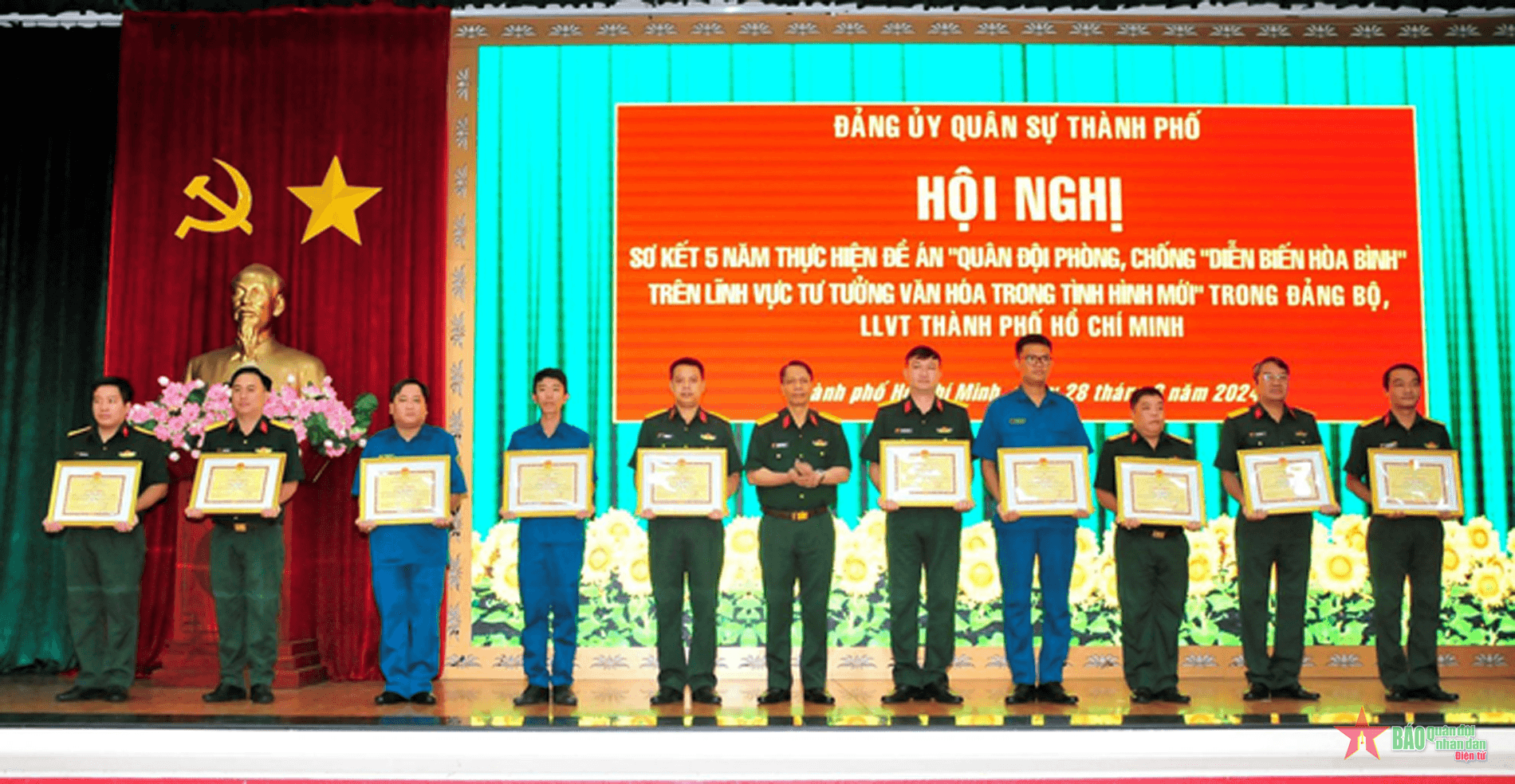 Lực lượng vũ trang TP Hồ Chí Minh đẩy mạnh tuyên truyền, giữ vững trận địa tư tưởng của Đảng