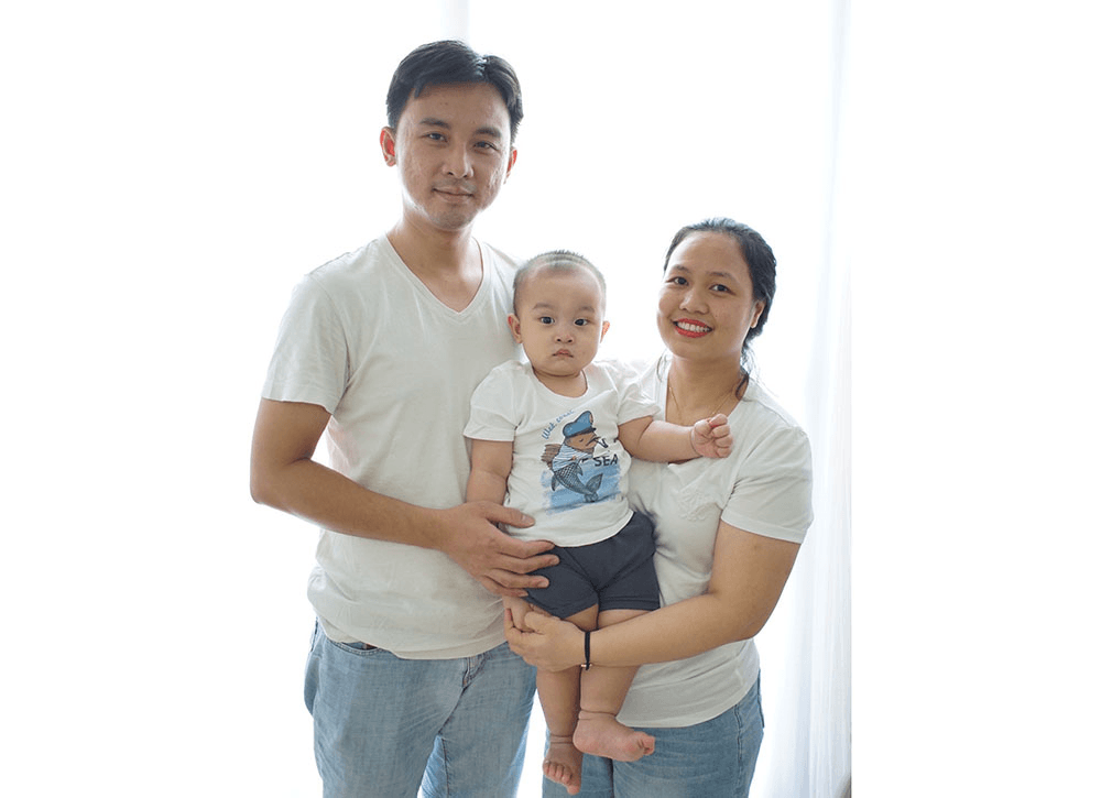 Vợ chồng đồng cảm, cùng nhau cố gắng