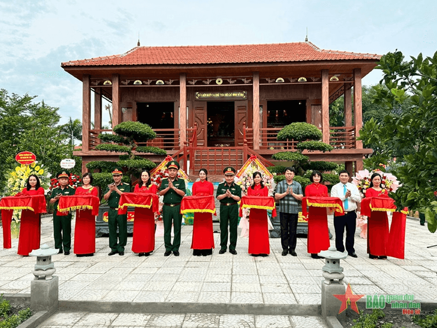 Sư đoàn 304 (Quân khu 2) khánh thành Nhà tưởng niệm Chủ tịch Hồ Chí Minh