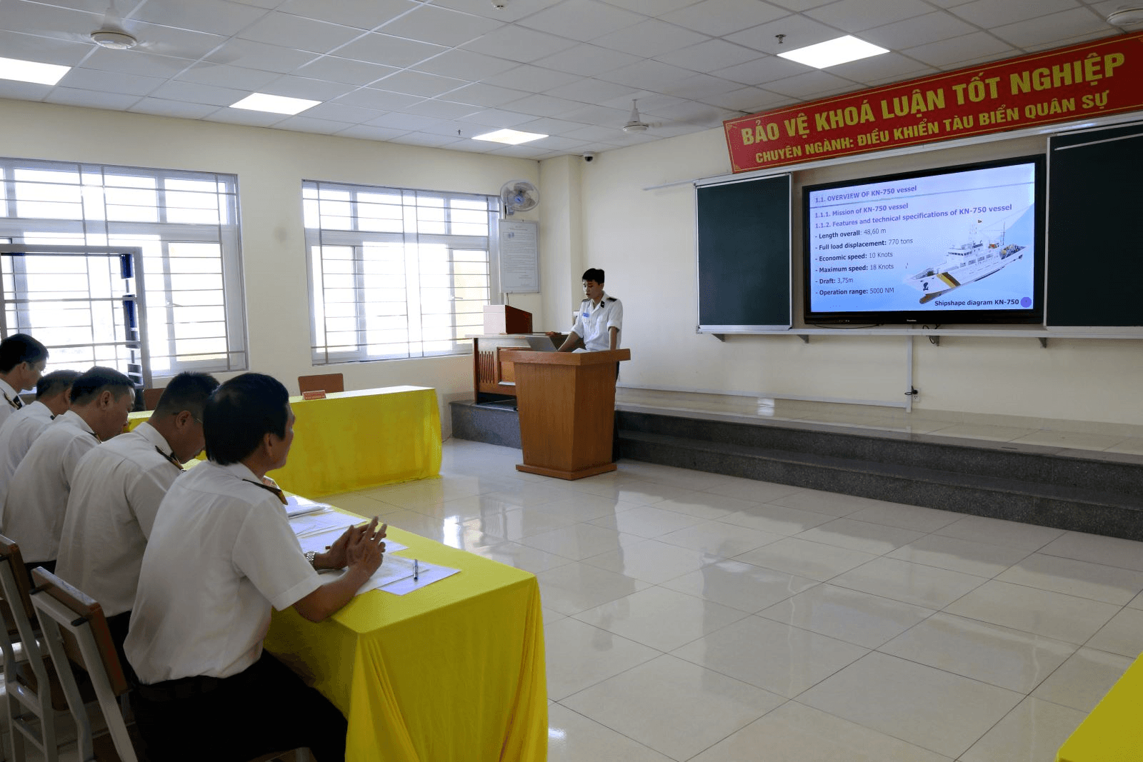 Điểm mới trong "sát hạch" ở Học viện Hải quân