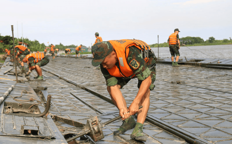 Huấn luyện sát nhiệm vụ ở Lữ đoàn Công binh 513