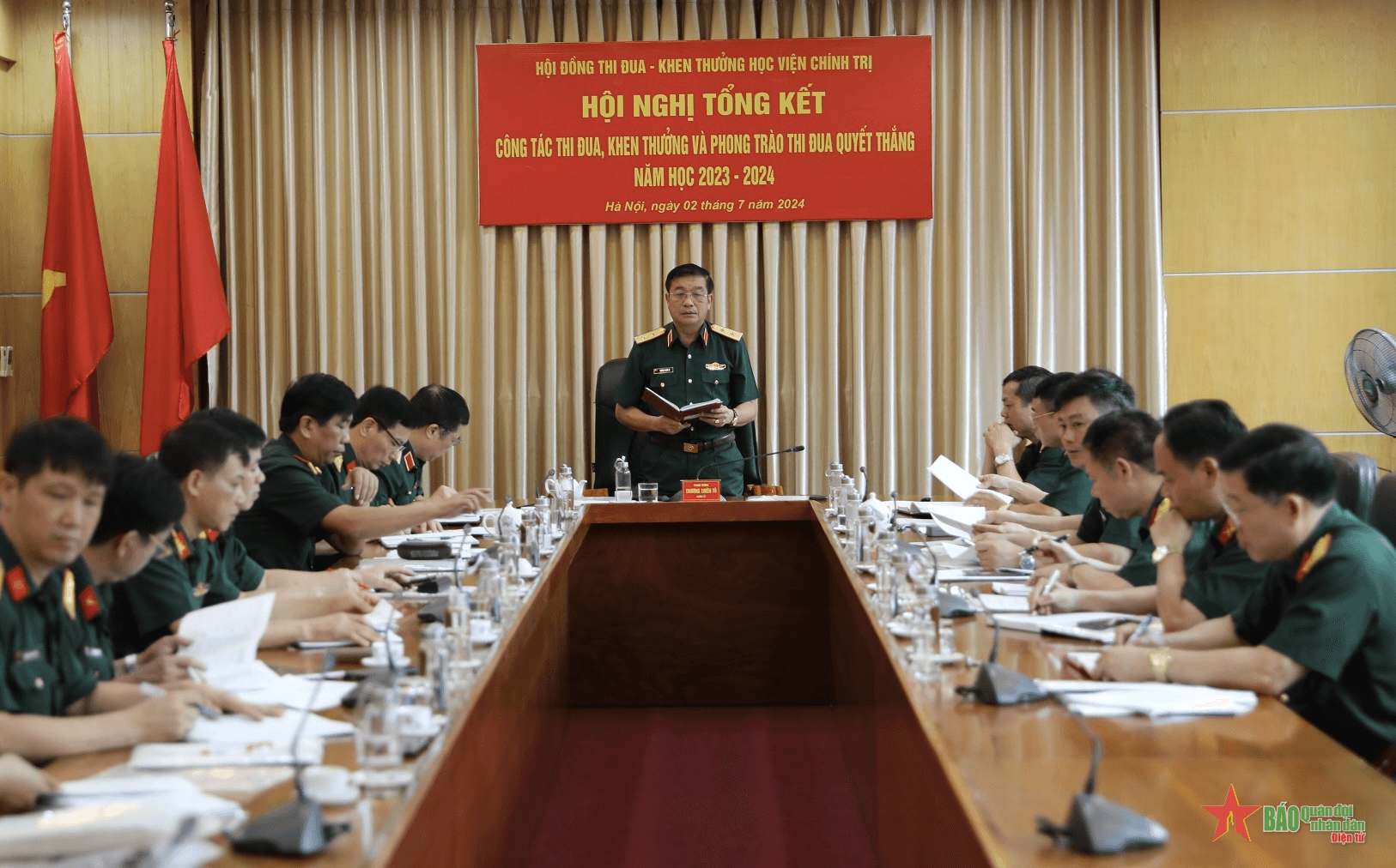 Học viện Chính trị tổ chức Hội nghị tổng kết đánh giá kết quả công tác thi đua khen thưởng