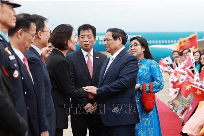 Báo chí Hàn Quốc đưa tin đậm nét về chuyến thăm của Thủ tướng Phạm Minh Chính