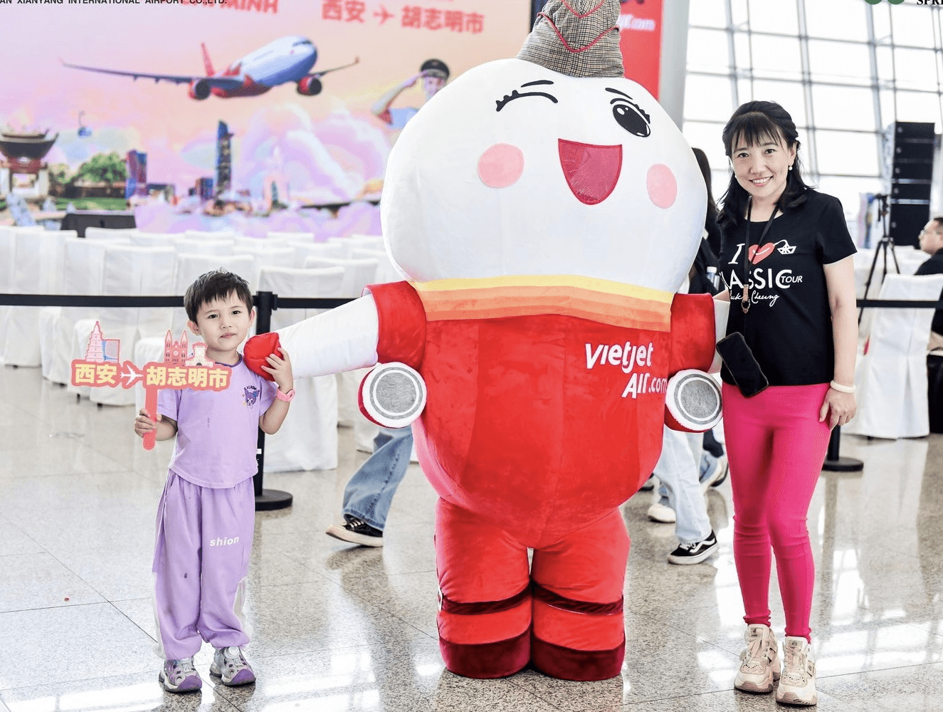 Vietjet khai trương đường bay Tây An (Trung Quốc) - TP Hồ Chí Minh với siêu khuyến mãi cho các đường bay Trung Quốc