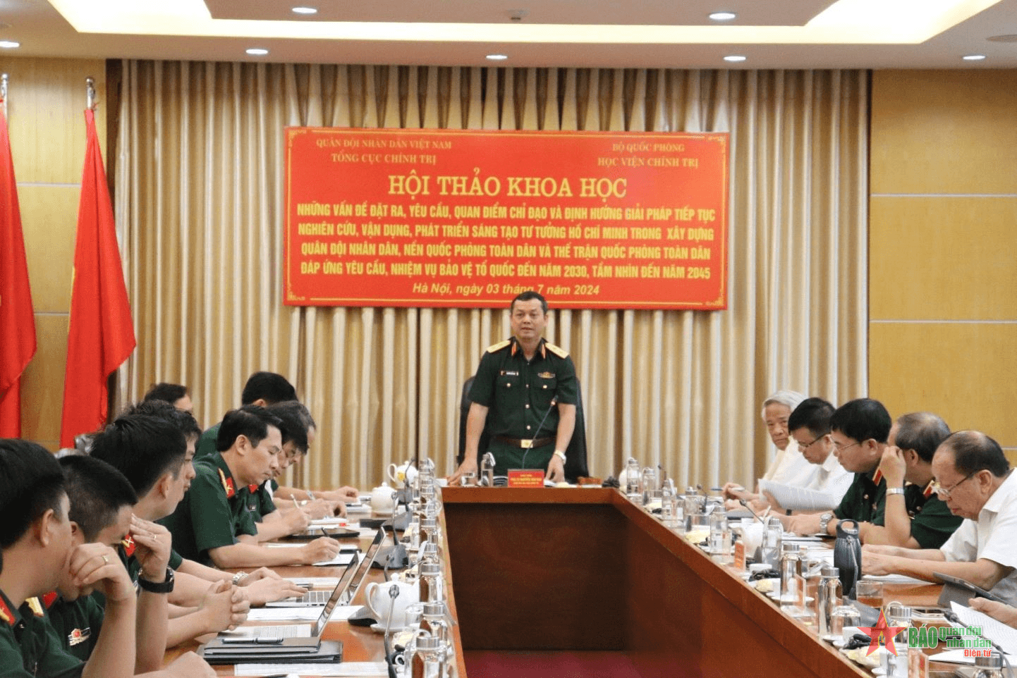 Vận dụng, phát triển sáng tạo tư tưởng Hồ Chí Minh trong xây dựng Quân đội nhân dân