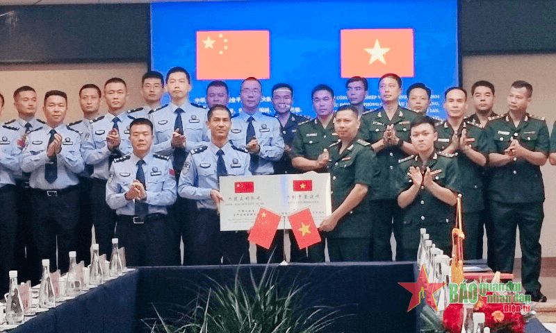 Tăng cường hợp tác thực thi pháp luật giữa BĐBP tỉnh Lai Châu với Đại đội Quản lý biên giới Kim Bình (Trung Quốc)