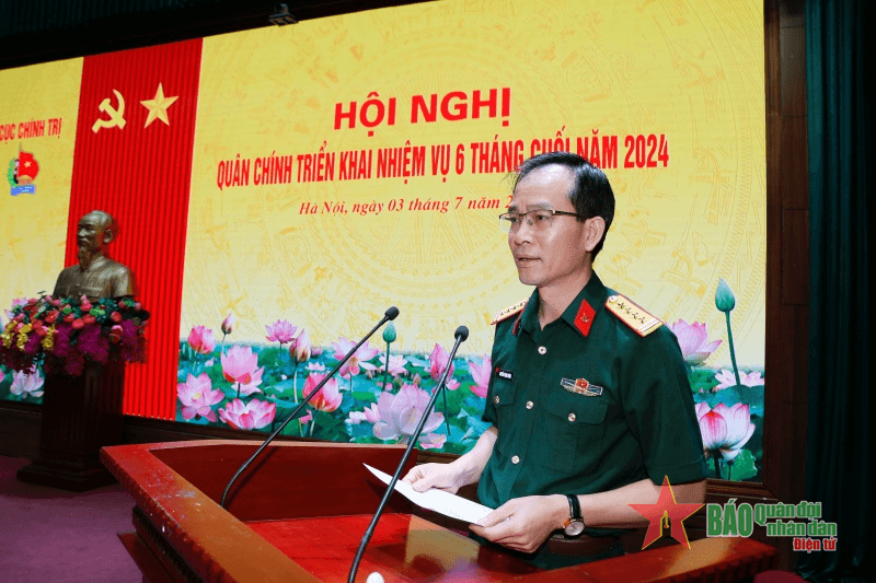 Cục Chính trị (Tổng cục Hậu cần) triển khai nhiệm vụ 6 tháng cuối năm 2024