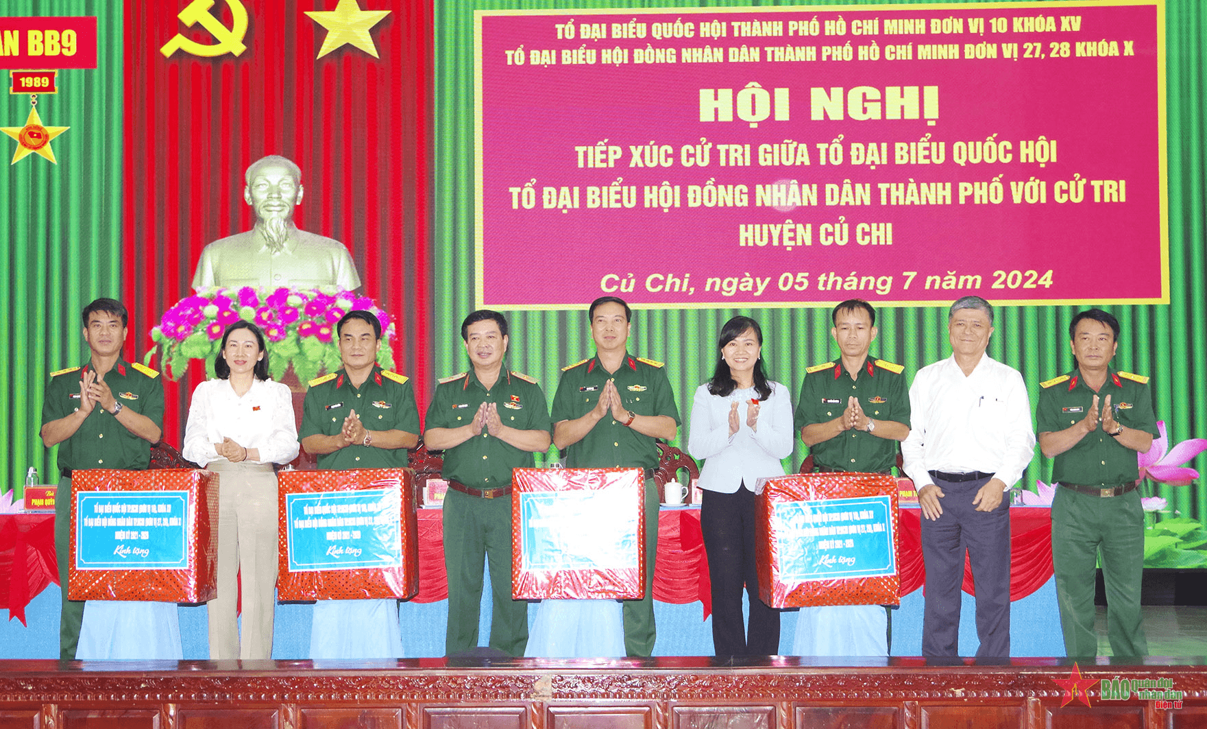 Cử tri Sư đoàn 9 (Quân đoàn 4) đề xuất nhiều ý kiến tâm huyết