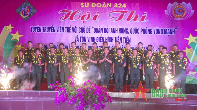 Sư đoàn 324, Quân khu 4: Hội thi Tuyên truyền viên trẻ năm 2024 và tôn vinh gương điển hình tiên tiến giai đoạn 2019 - 2024