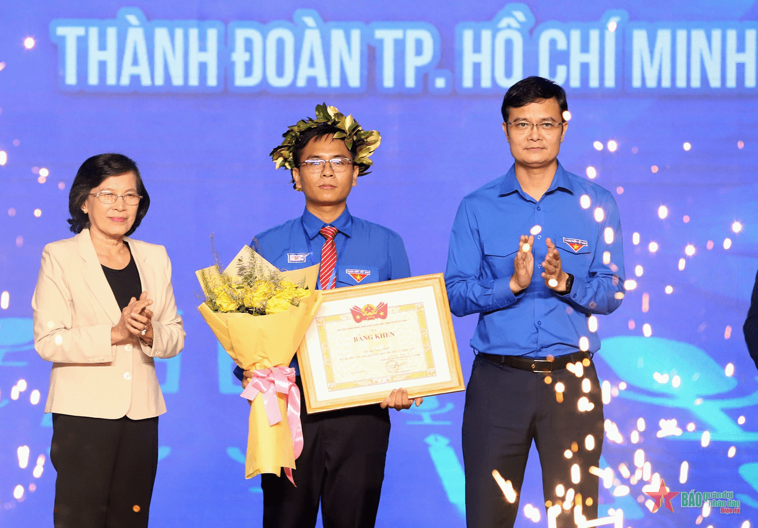 Thí sinh Nguyễn Linh Phong đoạt giải nhất Hội thi Báo cáo viên giỏi toàn quốc năm 2024