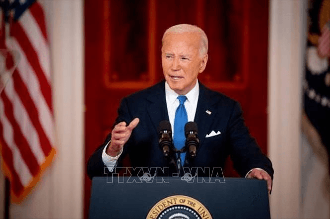 Bầu cử Mỹ 2024: Tổng thống Joe Biden khẳng định quyết tâm tái tranh cử