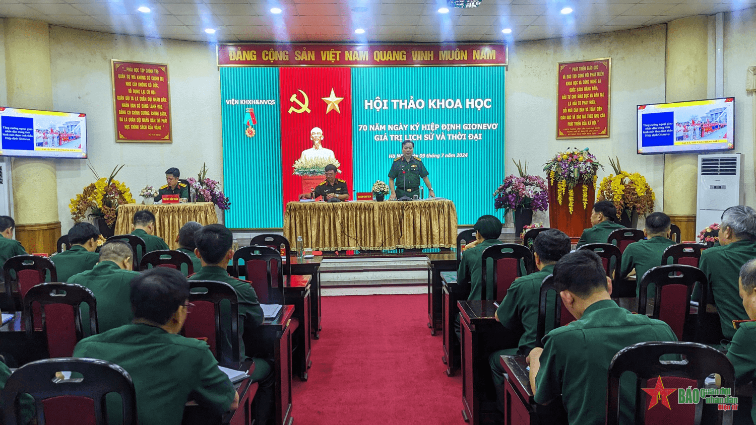 Hội thảo “70 năm Ngày ký Hiệp định Giơnevơ - giá trị lịch sử và thời đại"