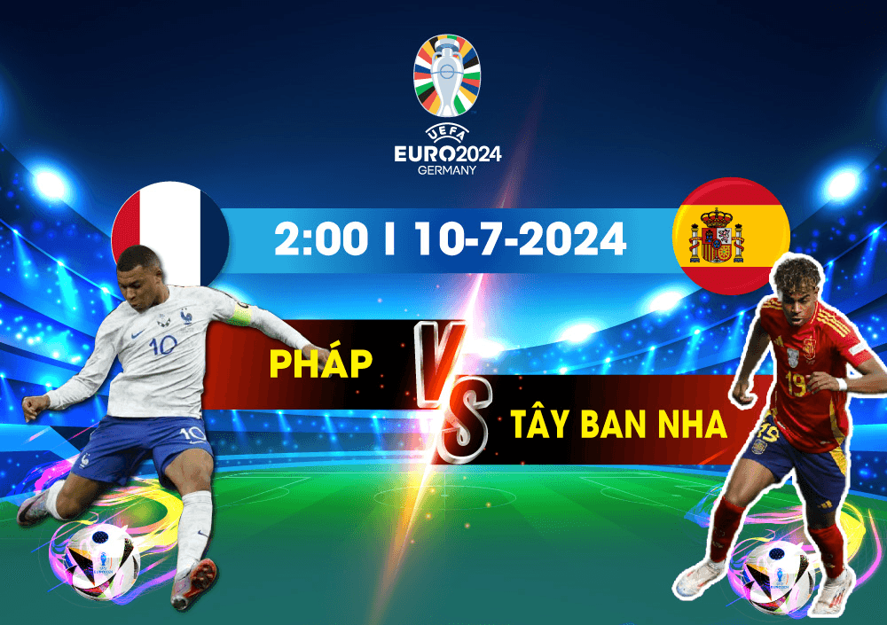 Euro 2024: Tây Ban Nha và Pháp - Trận bán kết giữa hai phong cách khác biệt, kịch tính và hấp dẫn