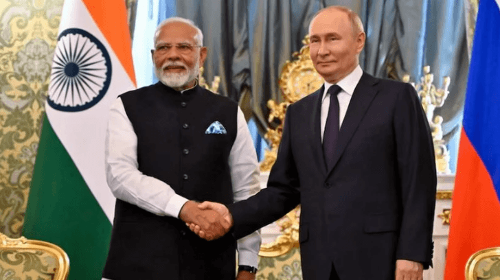 Nga và Ấn Độ ký 15 văn kiện trong chuyến thăm của Thủ tướng Narendra Modi