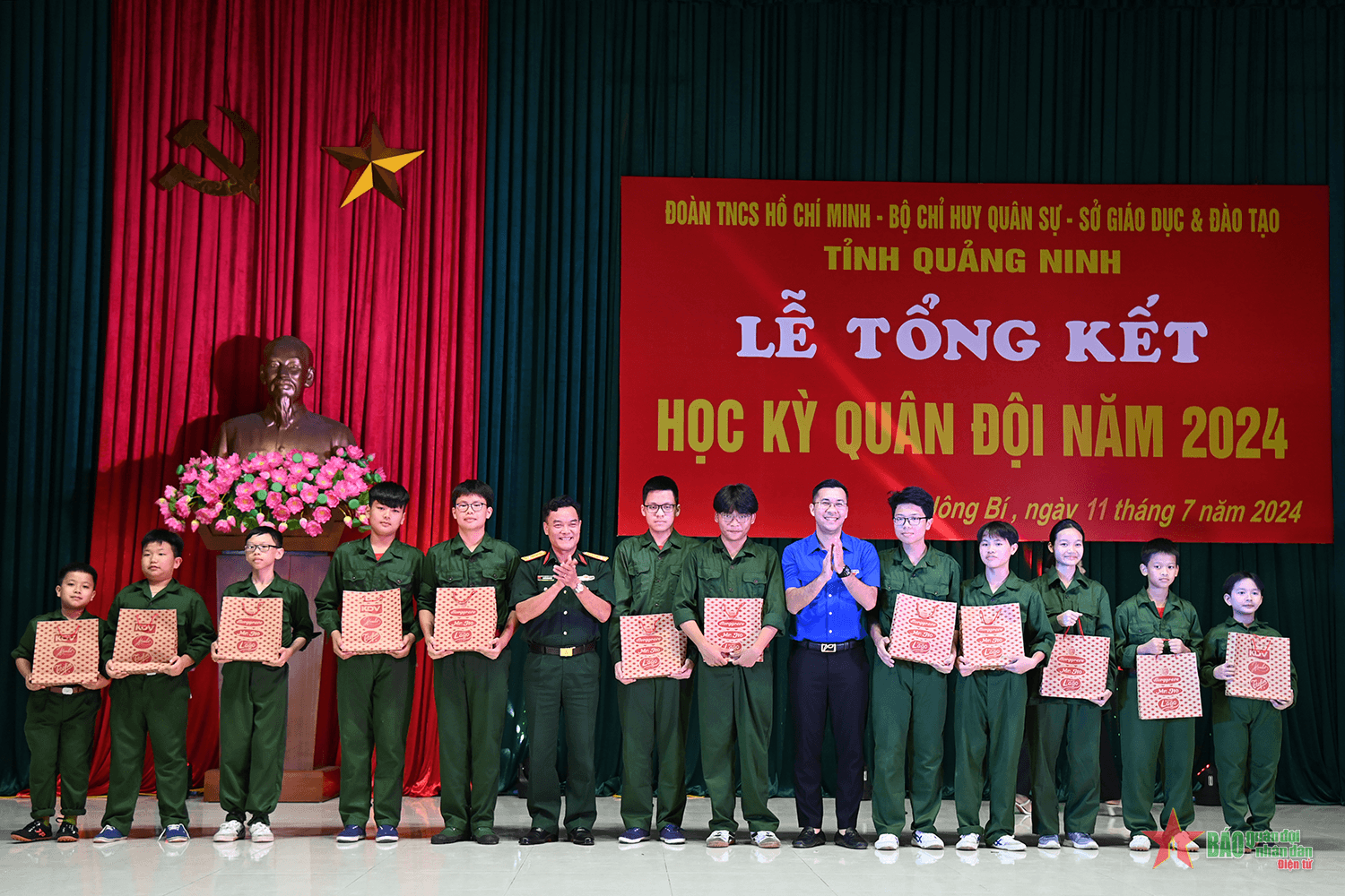 Quảng Ninh: Lễ tổng kết học kỳ quân đội năm 2024