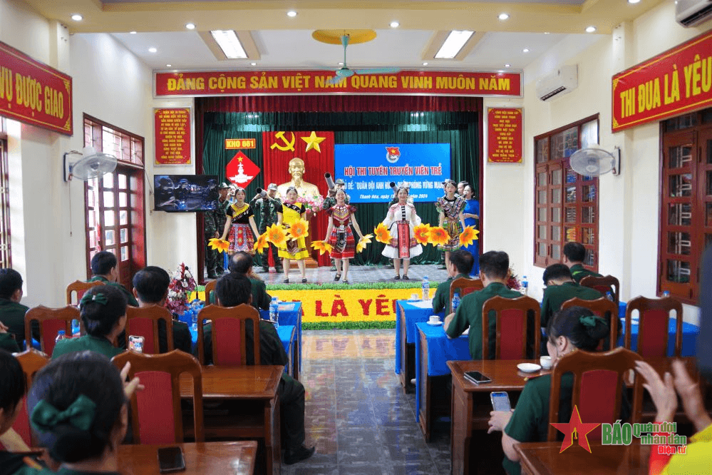 Kho 661, Cục Xăng dầu, Tổng cục Hậu cần tổ chức Hội thi tuyên truyền viên trẻ năm 2024