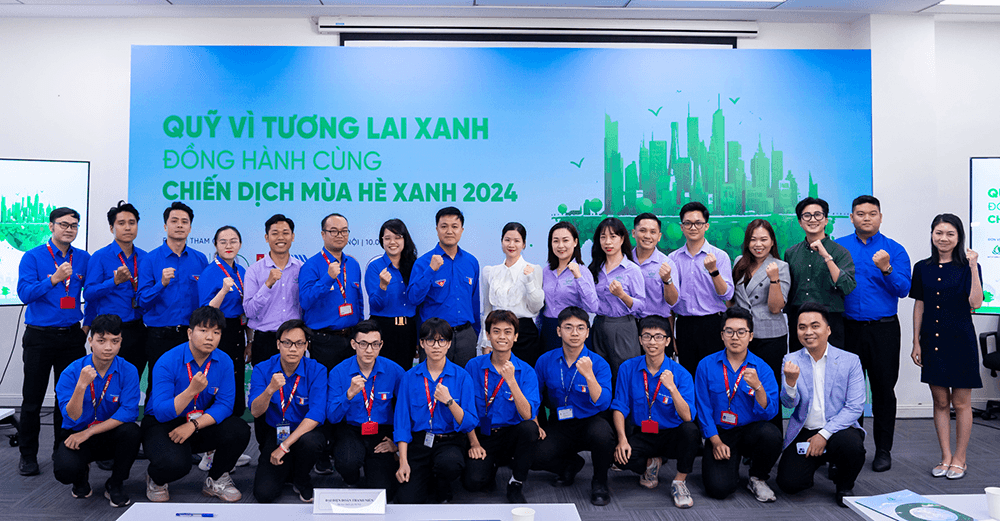 Quỹ vì tương lai xanh đồng hành cùng chiến dịch mùa hè xanh 2024