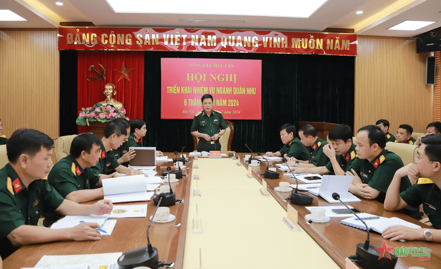 Ngành quân nhu: Tập trung bảo đảm Lễ phục K24 xong trước 31-10-2024
