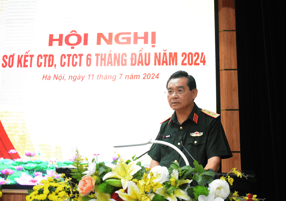 Tổng cục Kỹ thuật sơ kết công tác Đảng, công tác chính trị 6 tháng đầu năm 2024