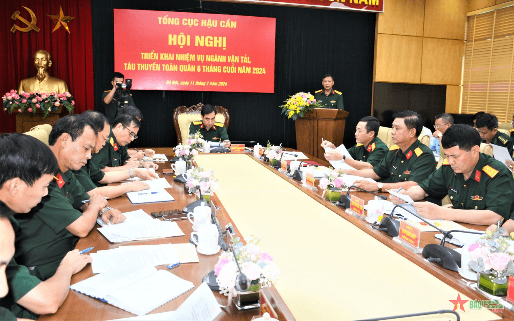 Ngành vận tải toàn quân đạt 116% sản lượng so với cùng kỳ năm 2023
