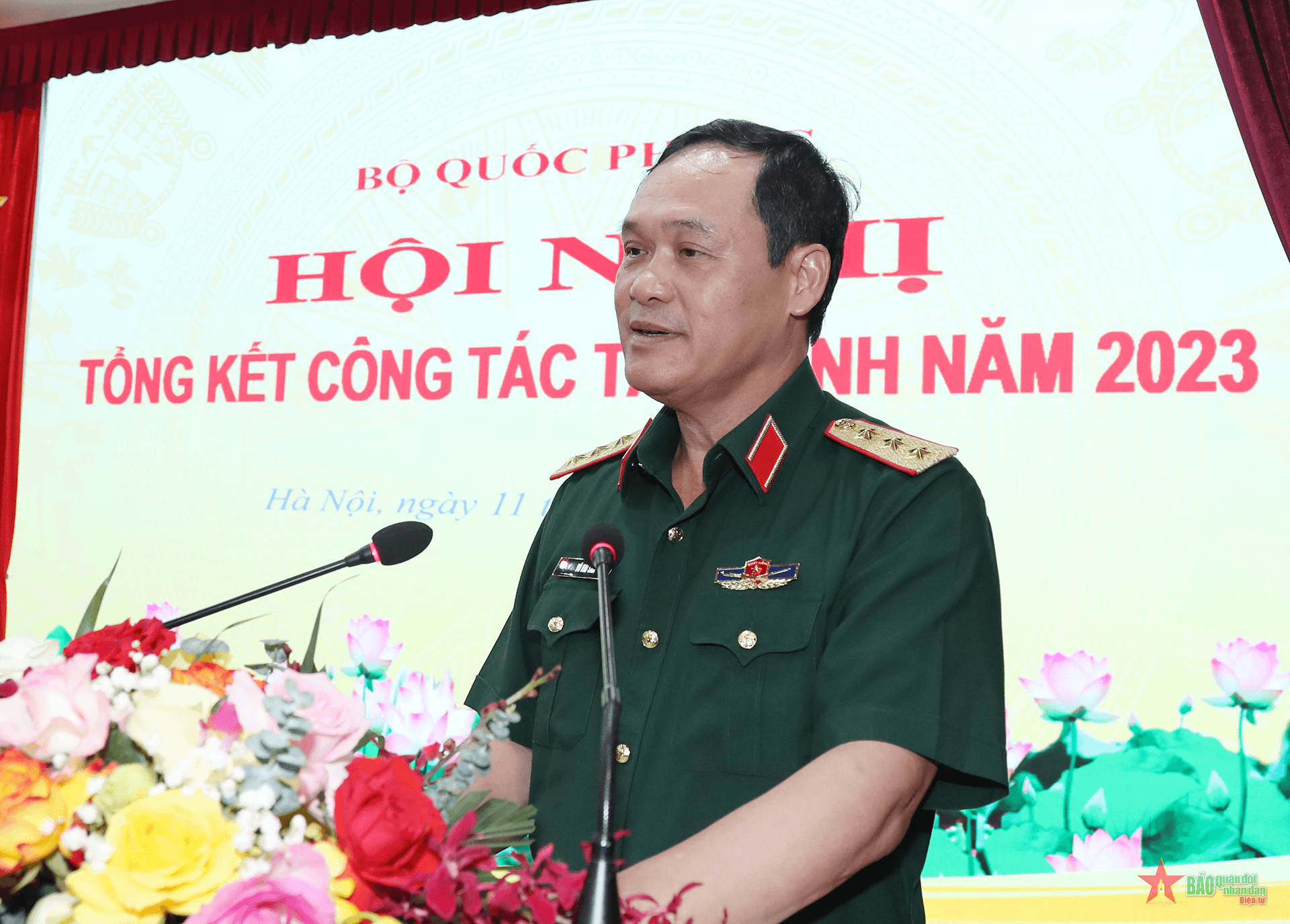 Thượng tướng Vũ Hải Sản: Công tác tài chính bám sát cơ chế quản lý tài chính của Nhà nước và đặc thù quốc phòng