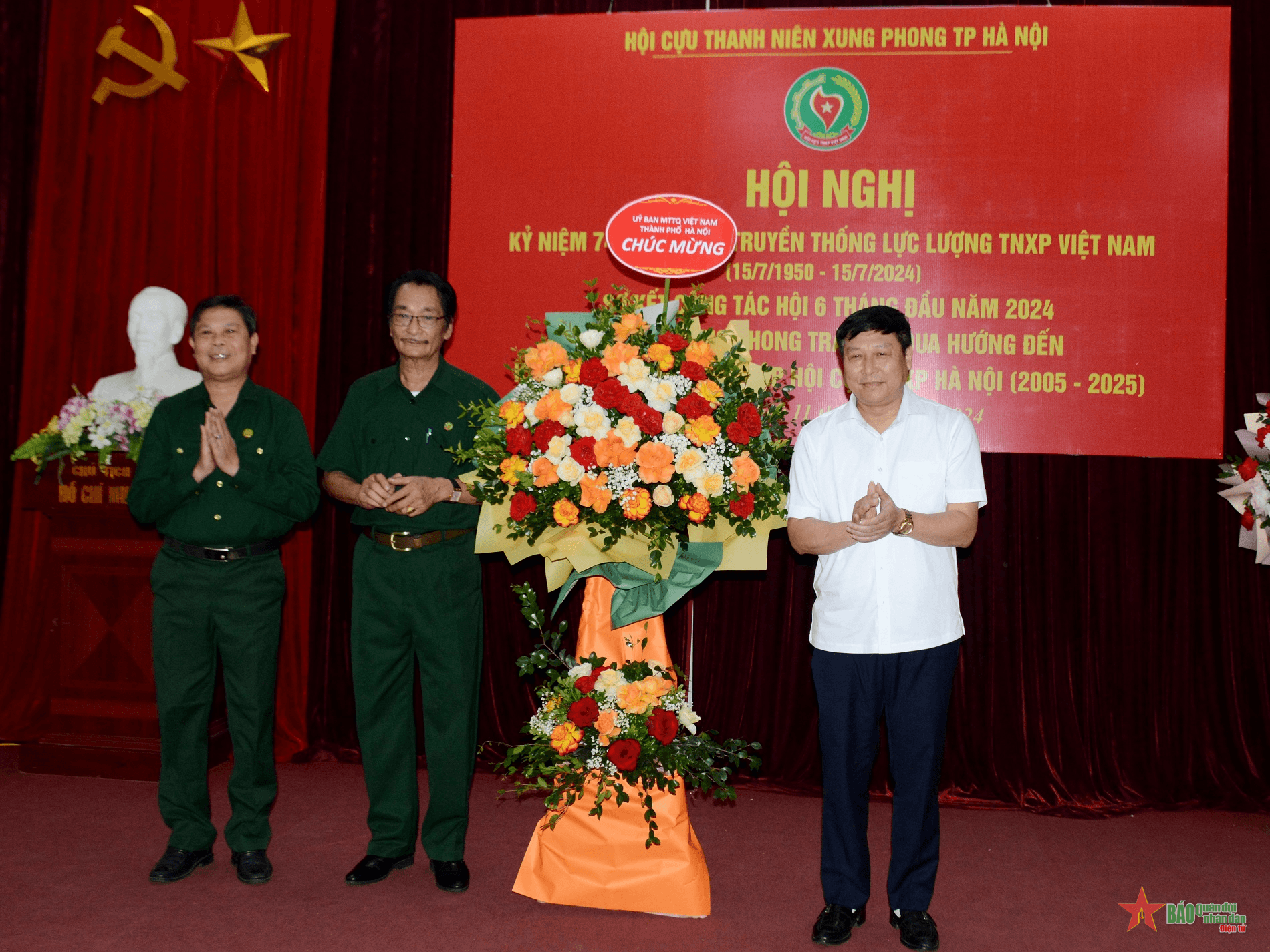 Cựu thanh niên xung phong có nhiều đóng góp trong xây dựng Thủ đô Hà Nội văn minh, hiện đại